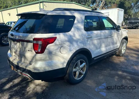 2017 Ford Explorer Xlt z USA, uszkodzony, nr VIN 1FM5K8D86HGA83706